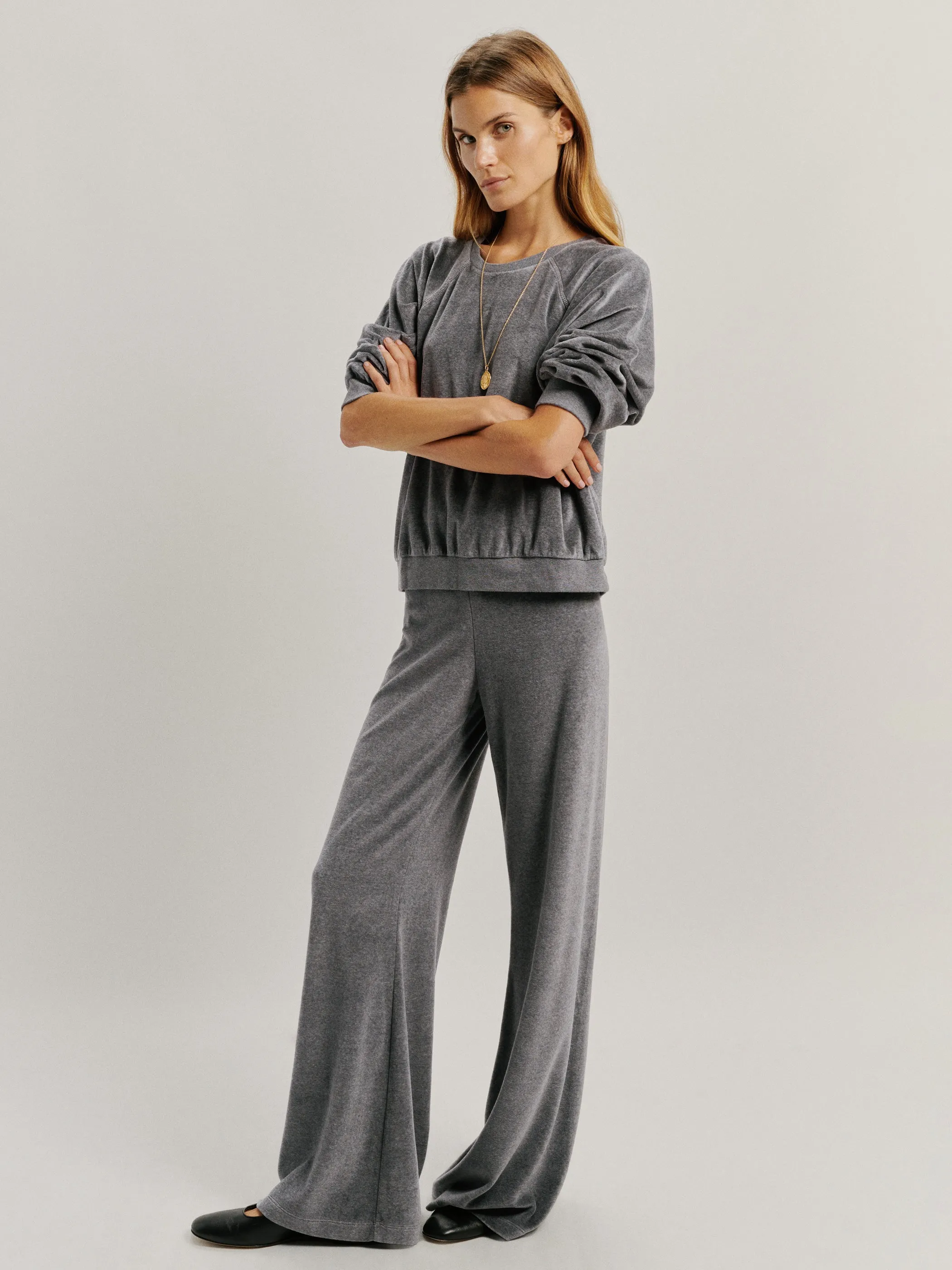 Zephyra Pants in Velour sold by Suzie Kondi product image thumbnail 5