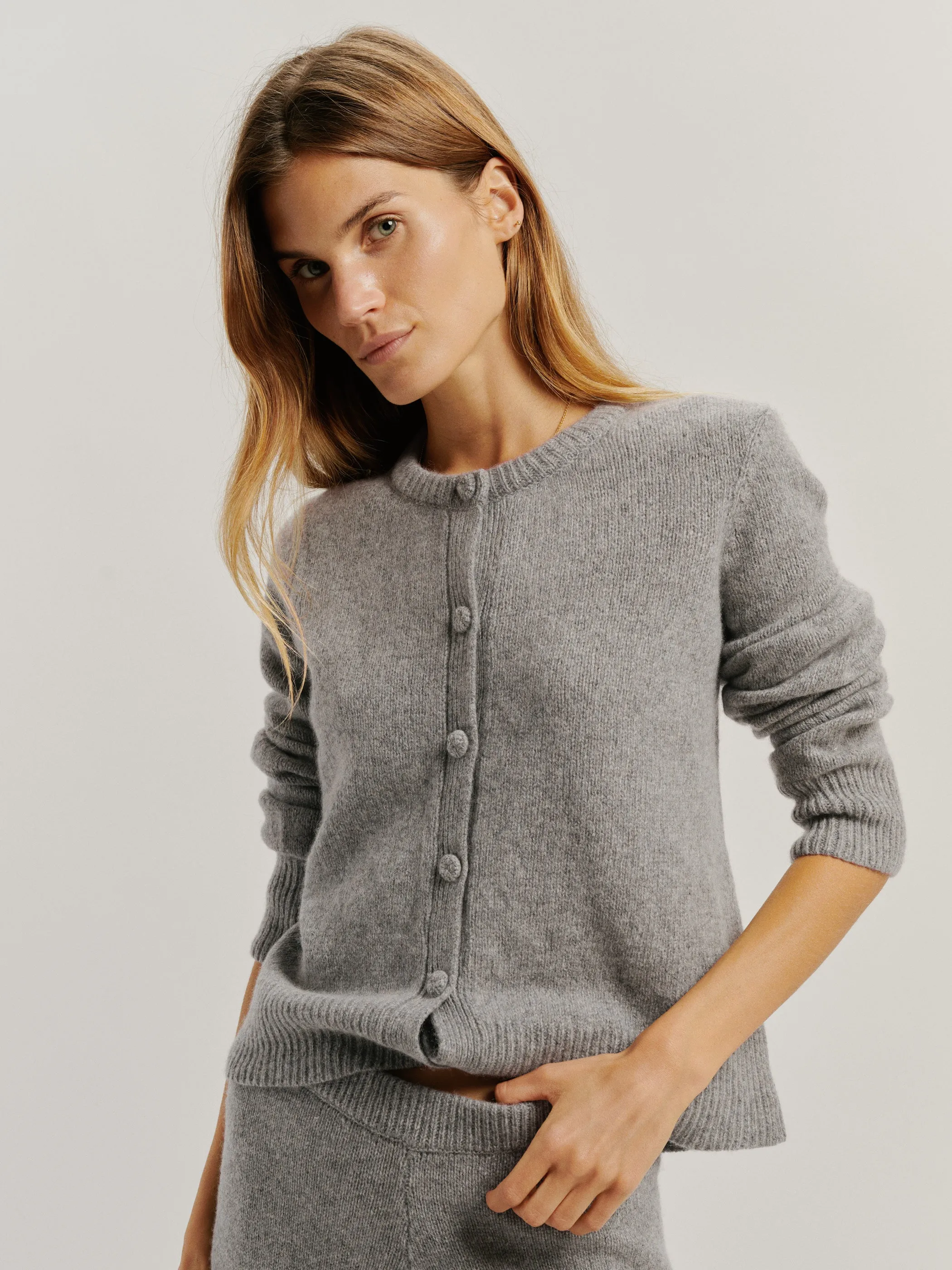 Kadria Cardigan in Cashmere sold by Suzie Kondi product image thumbnail 2