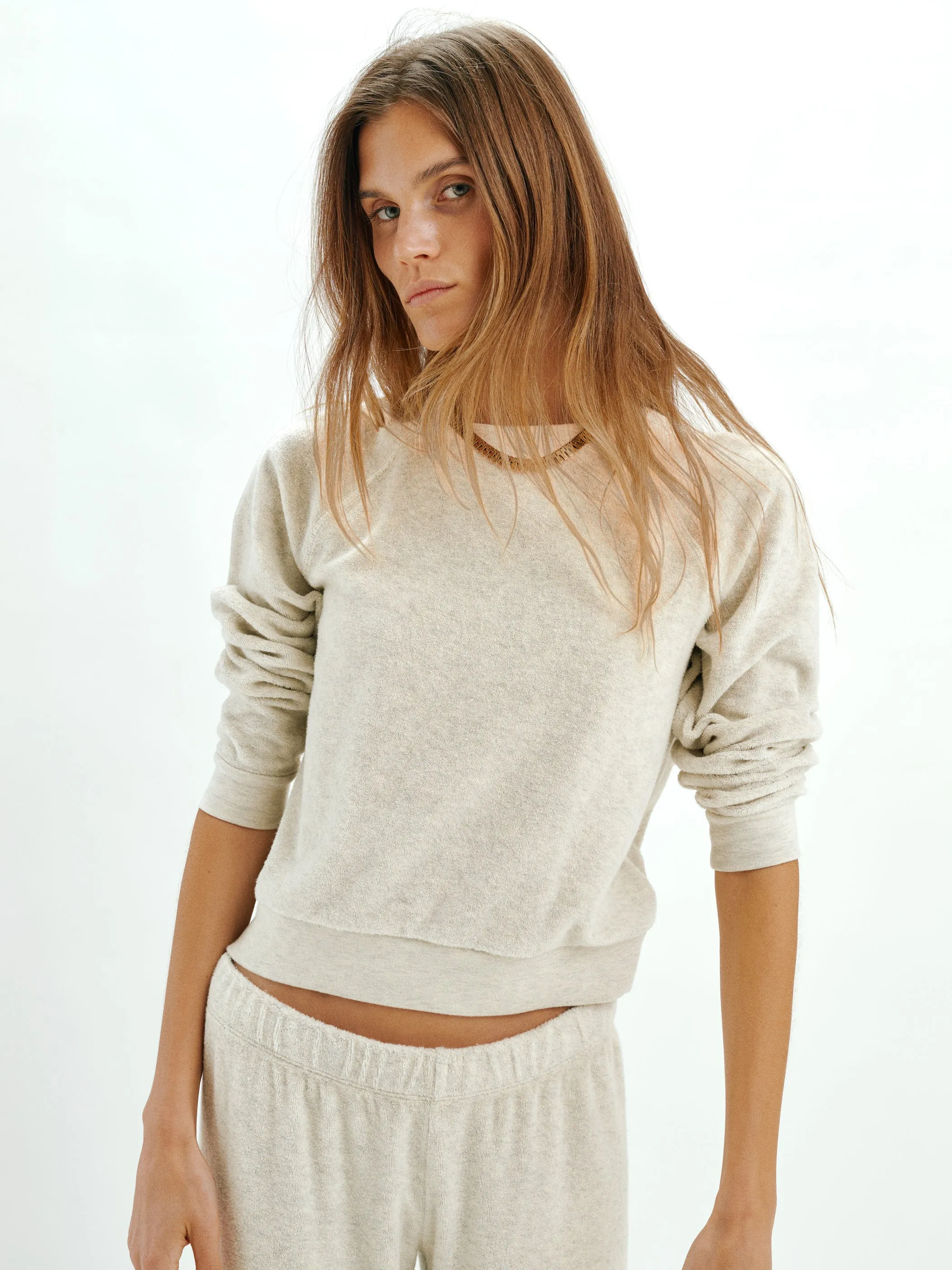Tilos Sweatshirt in Terry sold by Suzie Kondi product image thumbnail 2