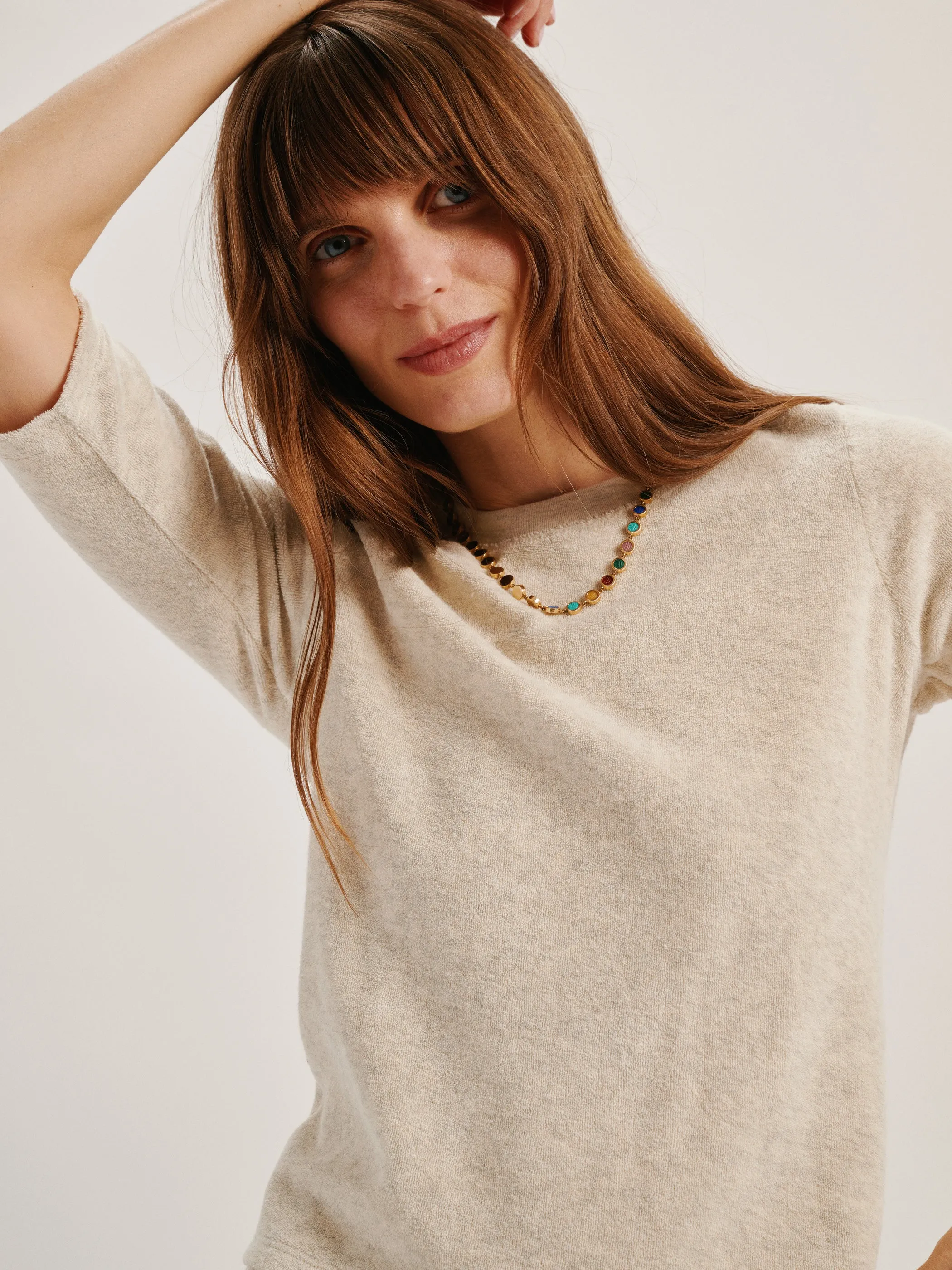 Corfu Top in Terry sold by Suzie Kondi product image thumbnail 5