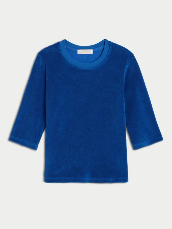 Corfu Top in Terry made by Suzie Kondi