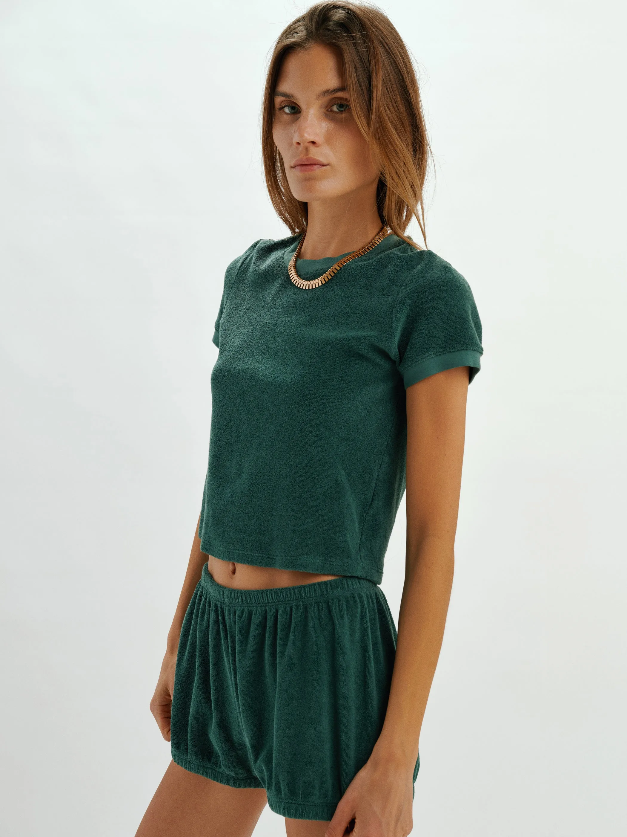Carpi Tee in Terry sold by Suzie Kondi product image thumbnail 2