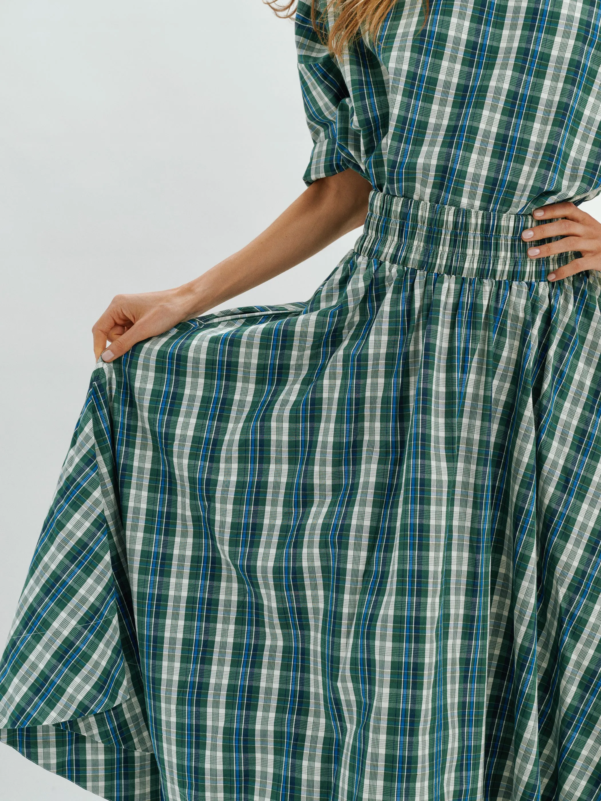 Kyria Skirt in Cotton Poplin sold by Suzie Kondi product image thumbnail 2