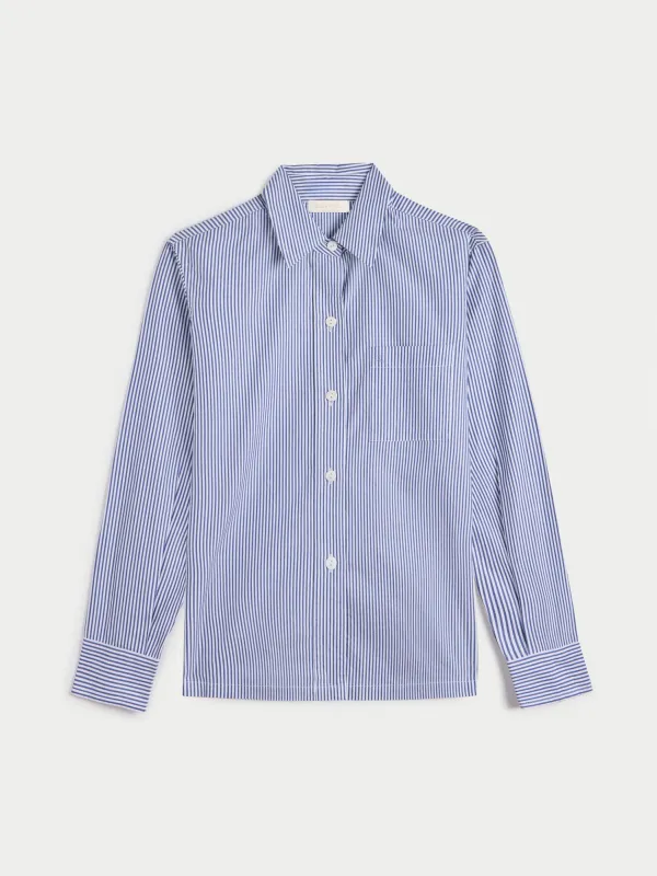 Vella Shirt in Cotton Poplin made by Suzie Kondi