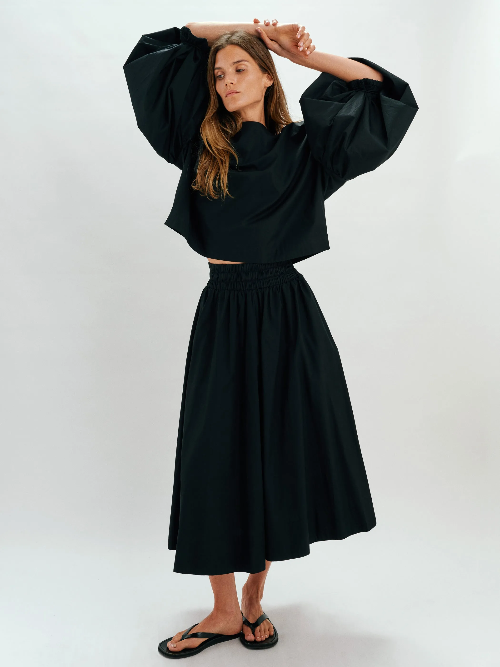 Balon Top in Cotton Poplin sold by Suzie Kondi product image thumbnail 5