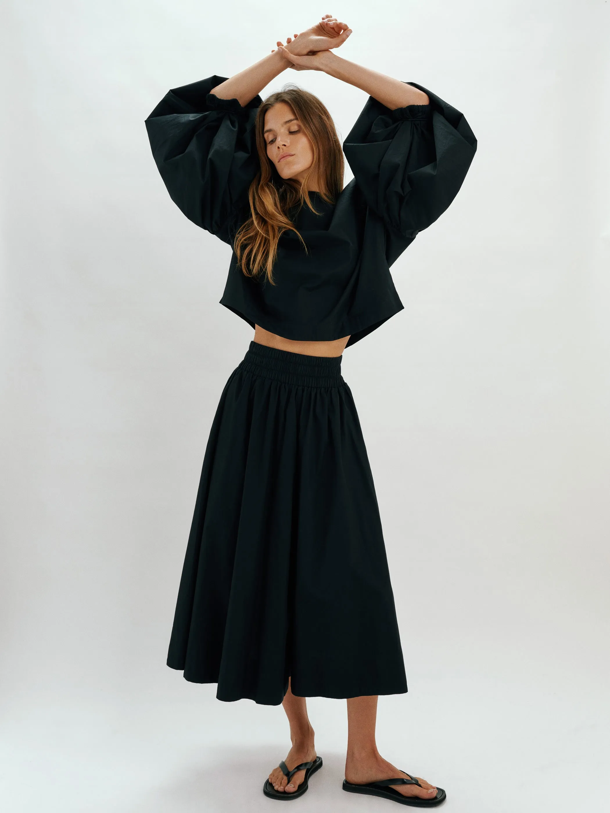 Balon Top in Cotton Poplin sold by Suzie Kondi product image thumbnail 3