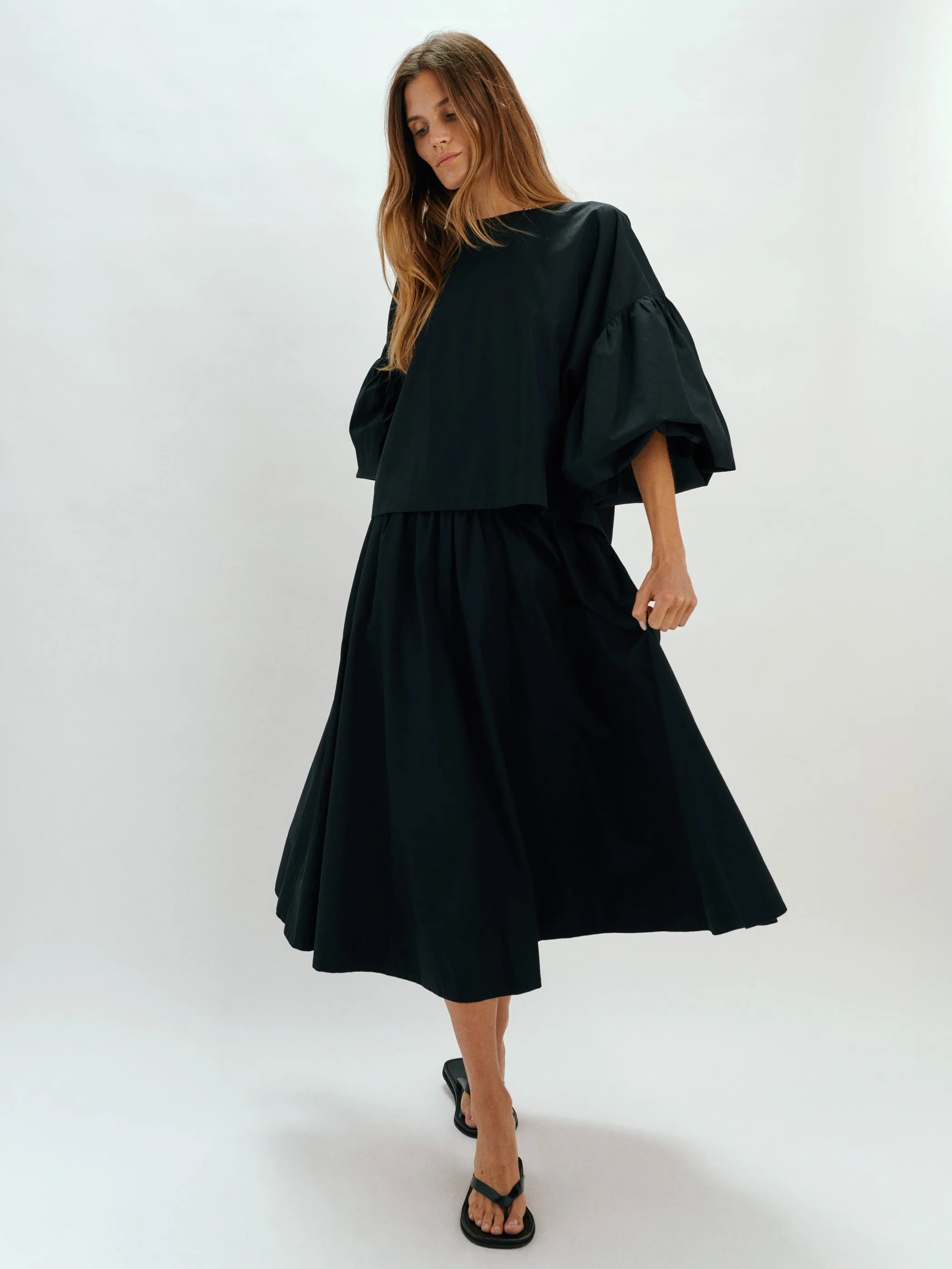 Balon Top in Cotton Poplin sold by Suzie Kondi product image thumbnail 4