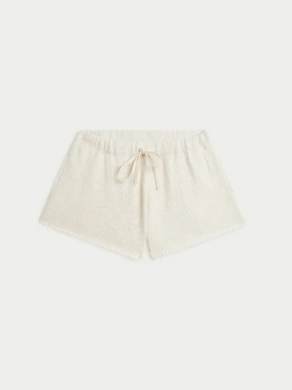Shallis Shorts in Boucle Cotton made by Suzie Kondi