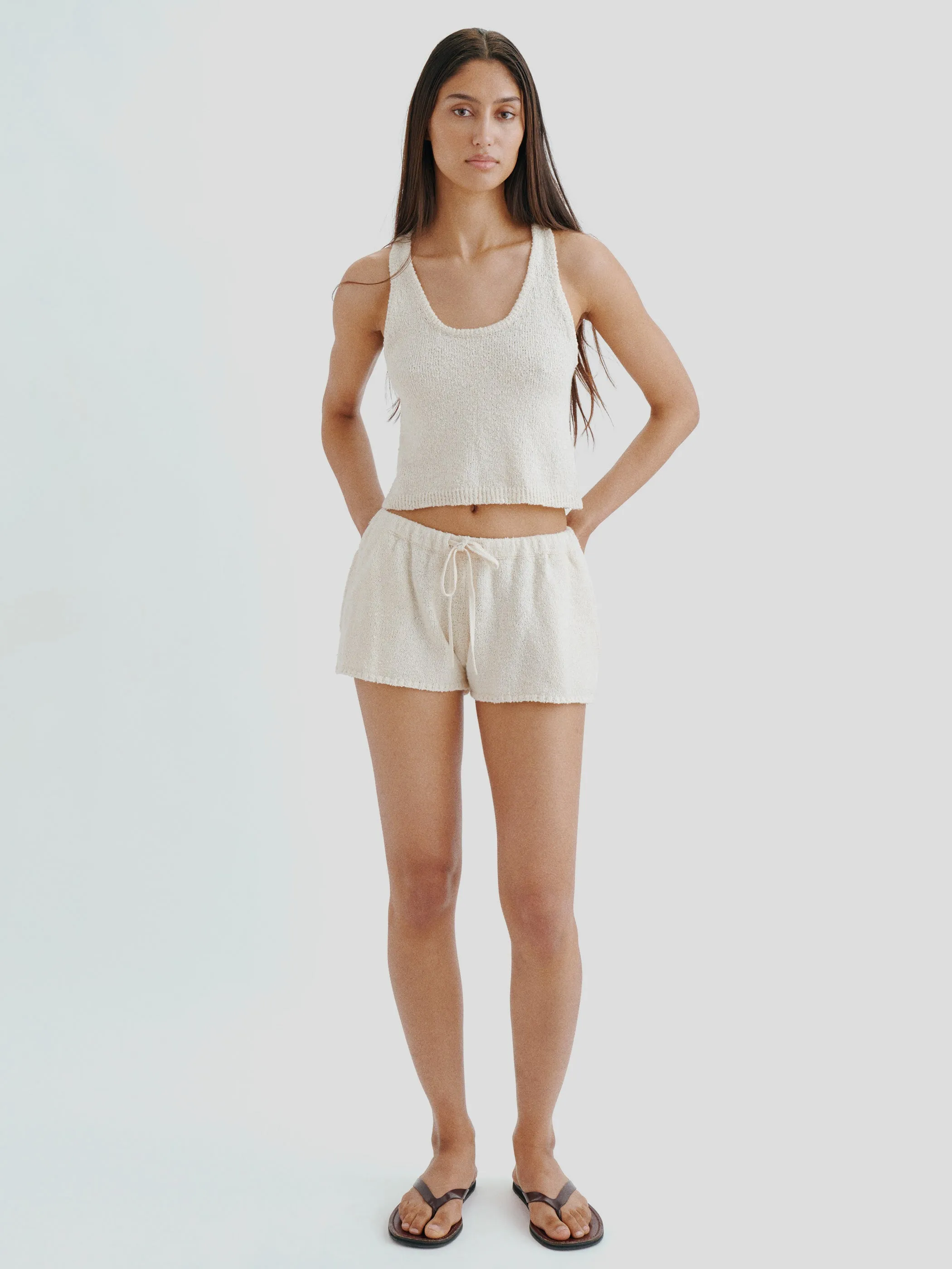Shallis Shorts in Boucle Cotton sold by Suzie Kondi product image thumbnail 2