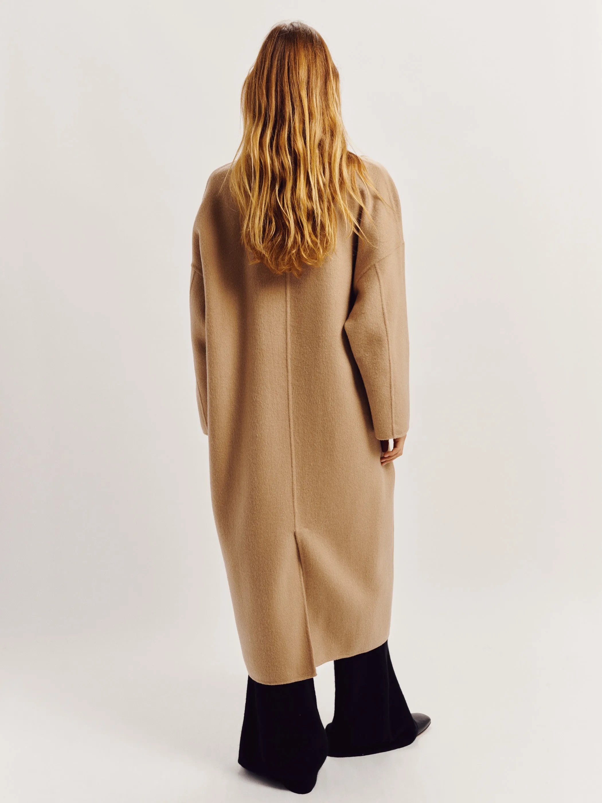 The Kyma Coat in Doublefaced Cashmere sold by Suzie Kondi product image thumbnail 4