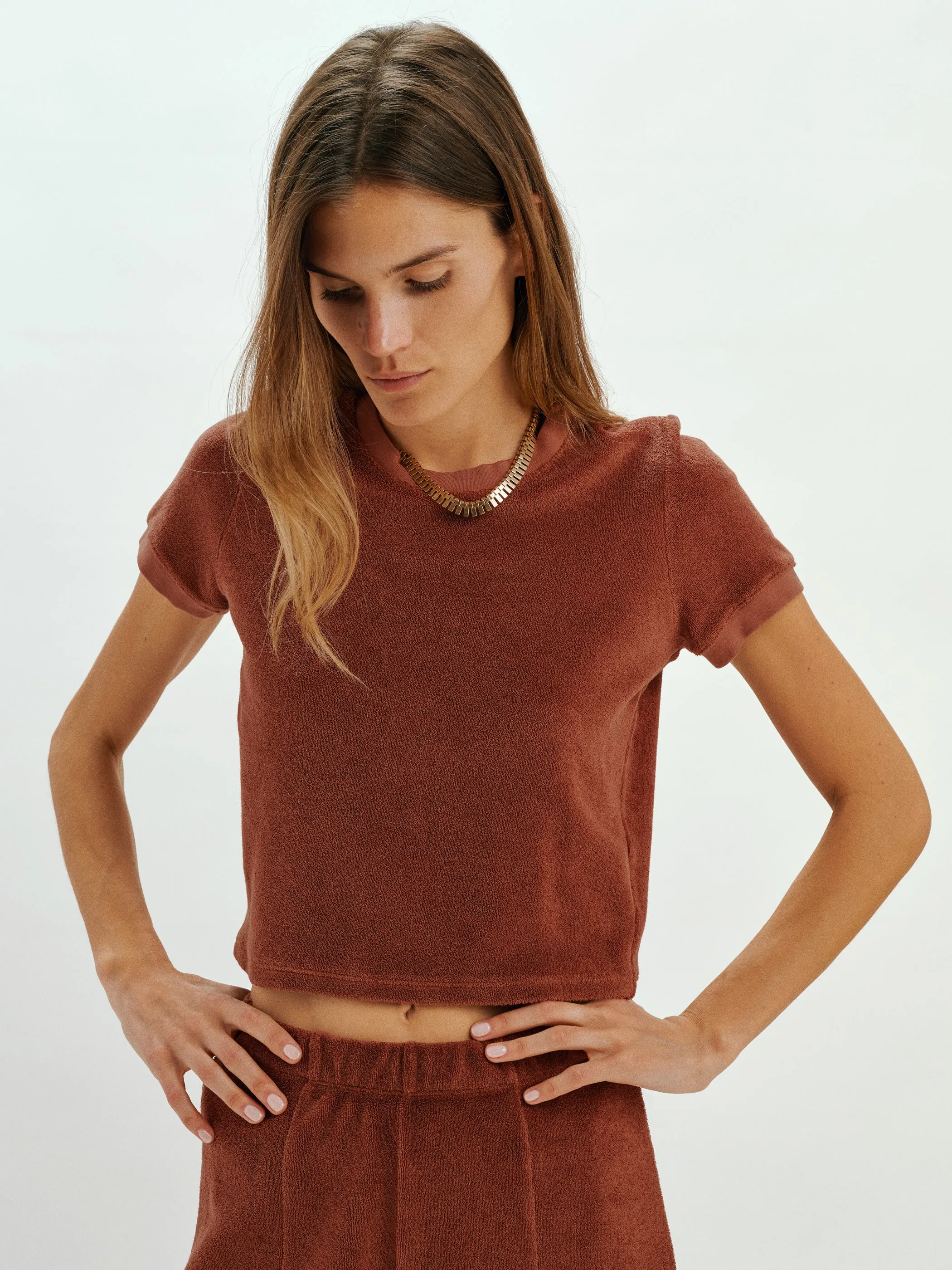 Carpi Tee in Terry sold by Suzie Kondi product image thumbnail 5