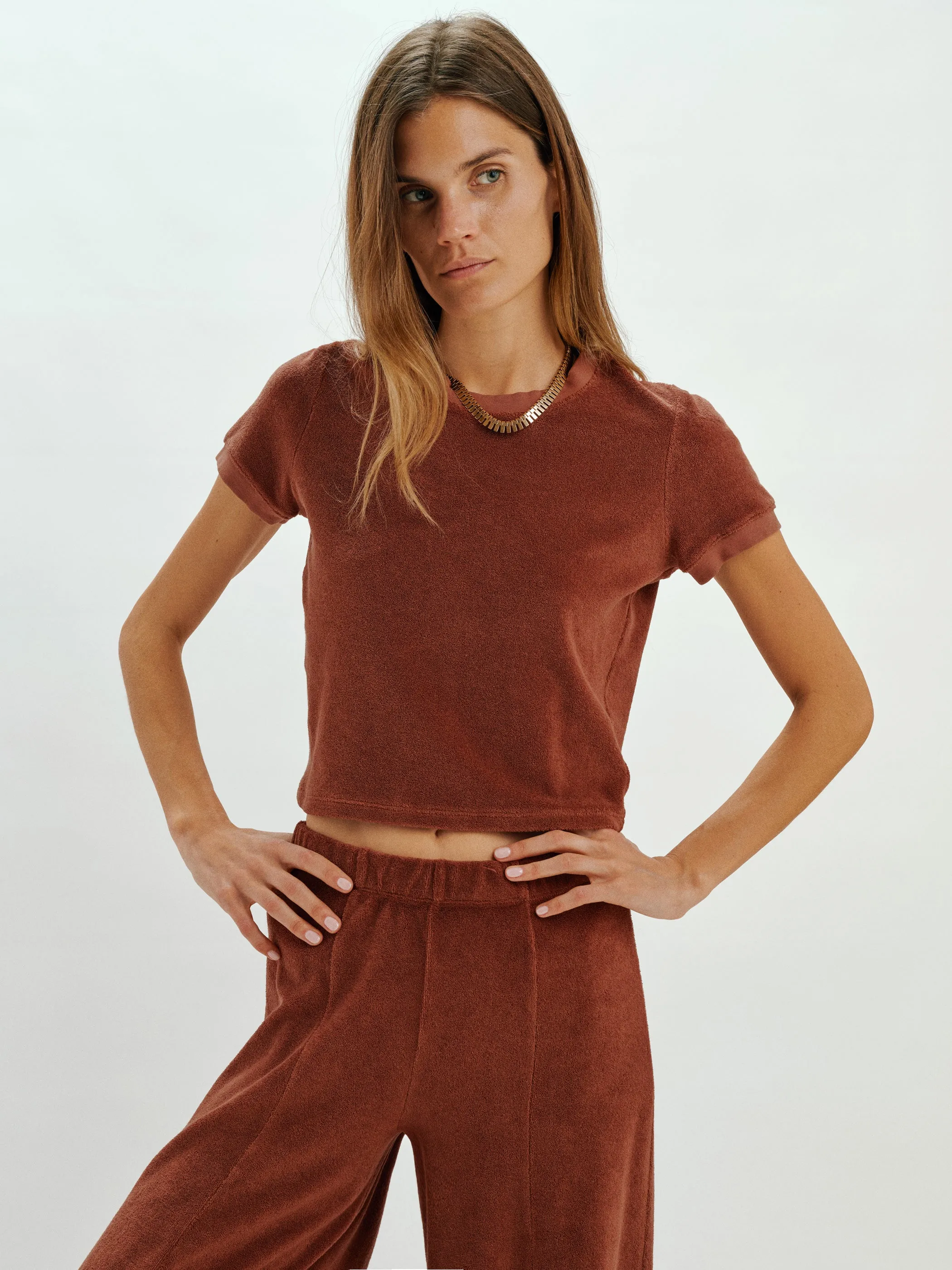 Carpi Tee in Terry sold by Suzie Kondi product image thumbnail 2