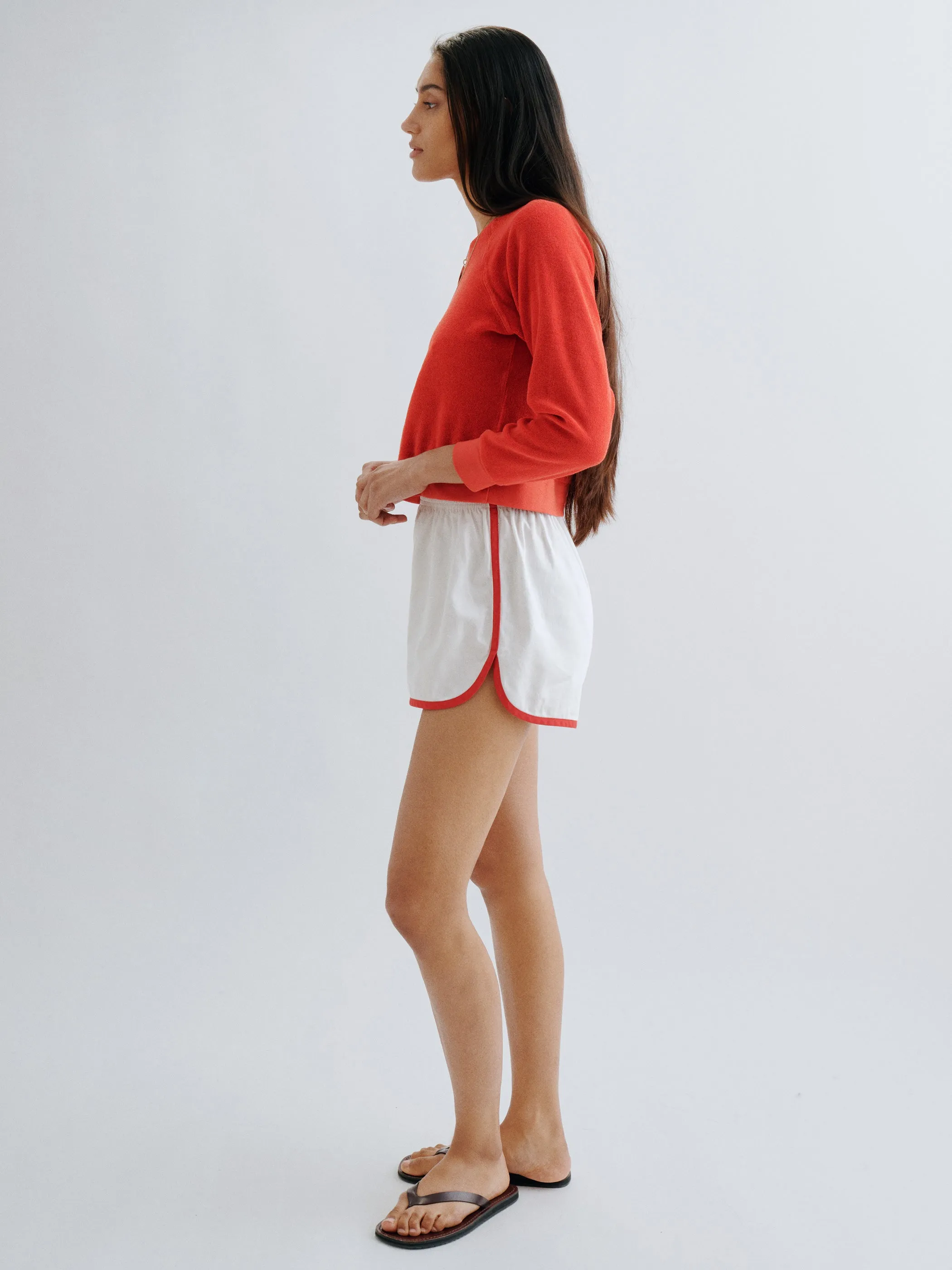 Atlas Shorts in Cotton Twill sold by Suzie Kondi product image thumbnail 4