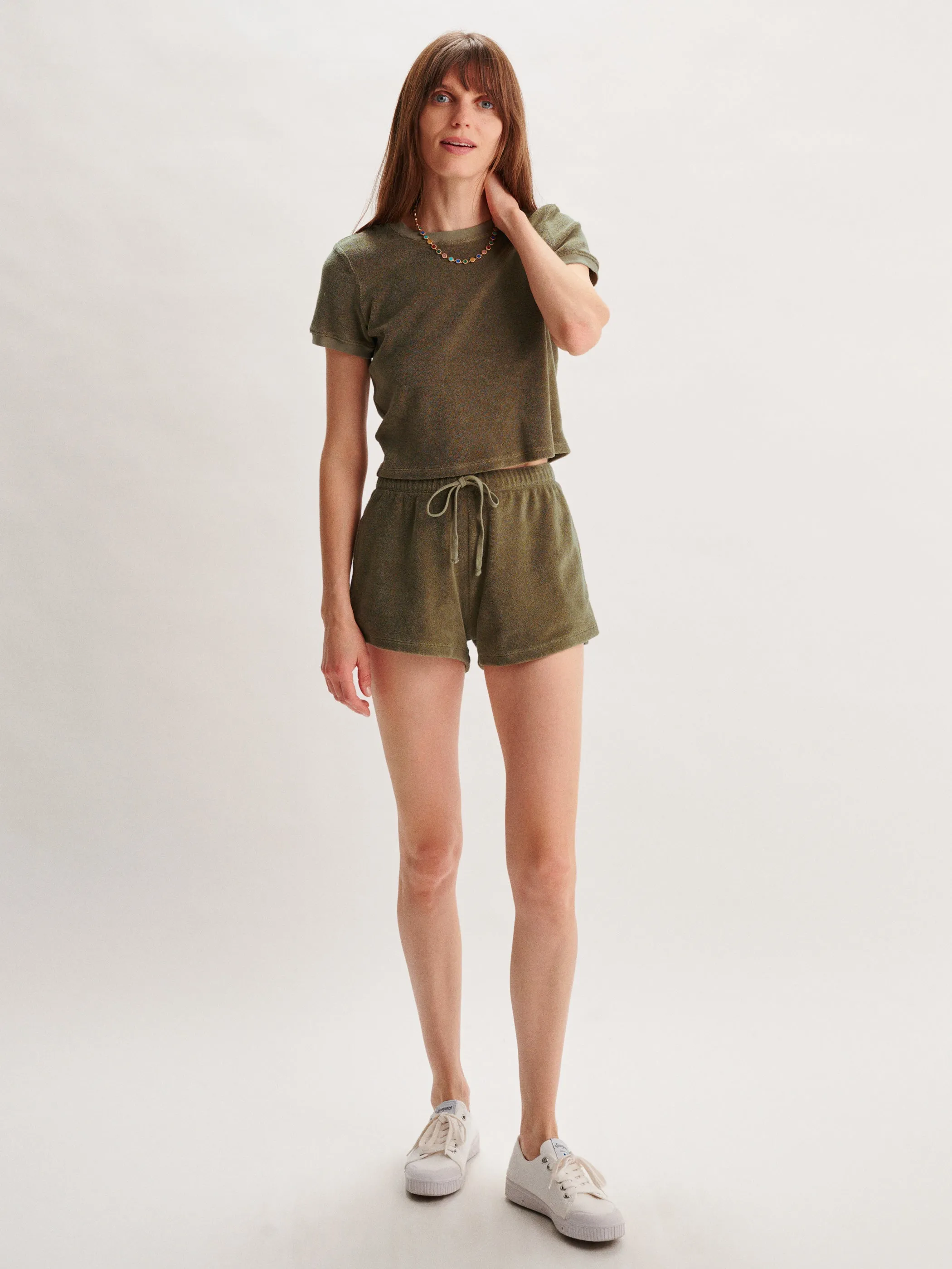 Shallis Shorts in Terry sold by Suzie Kondi product image thumbnail 4