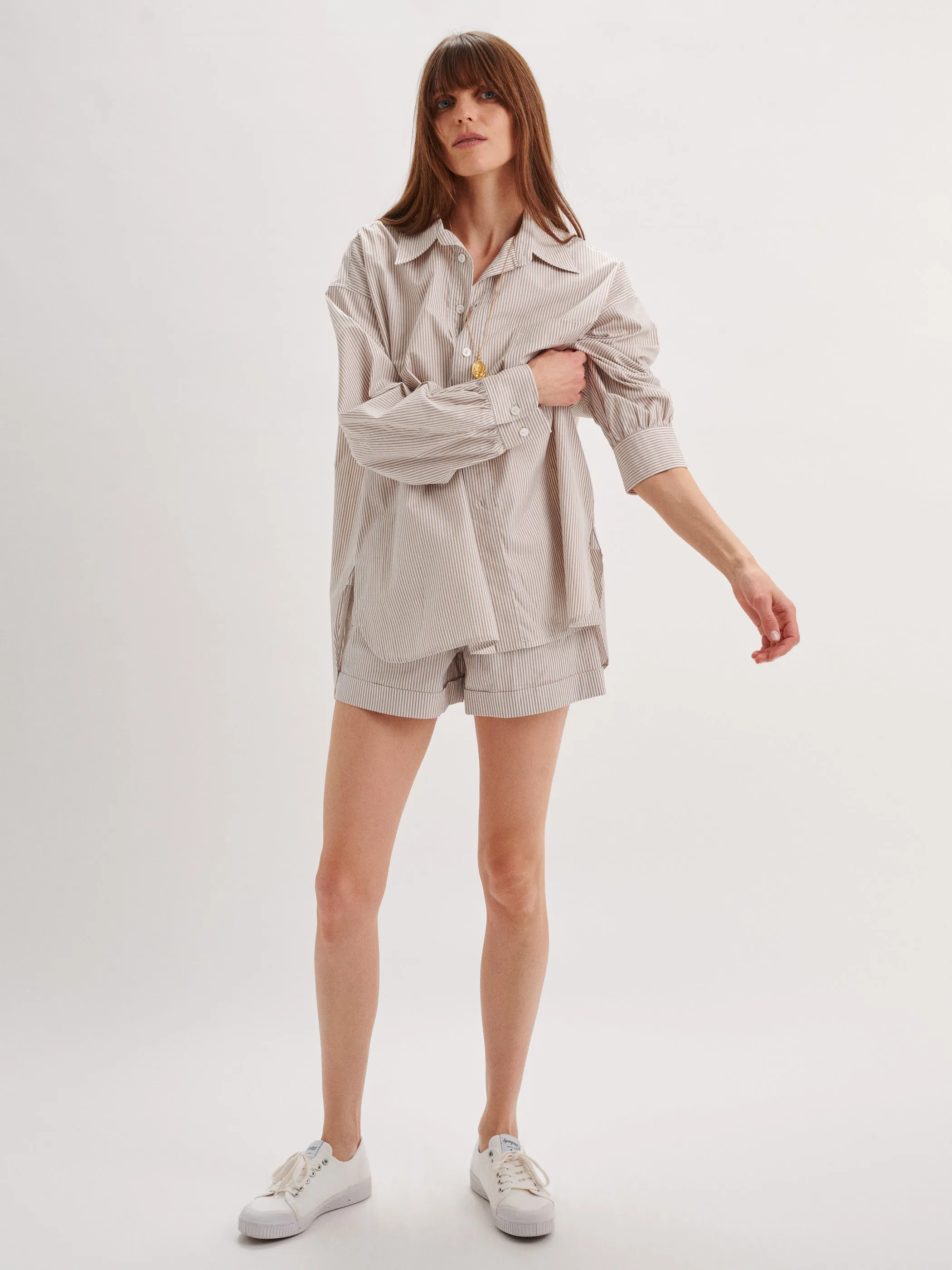 Banker Boxers in Cotton Poplin sold by Suzie Kondi product image thumbnail 3