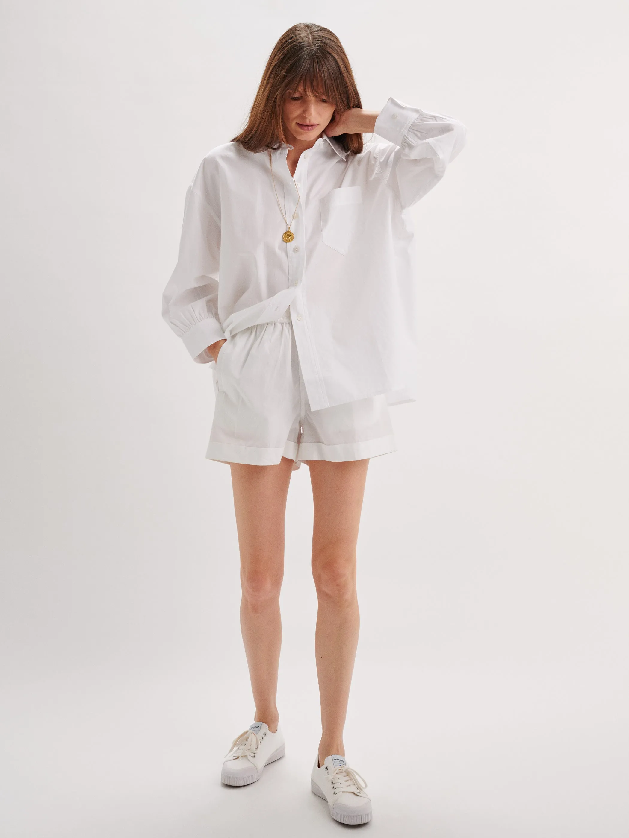 Banker Boxers in Cotton Poplin sold by Suzie Kondi product image thumbnail 3