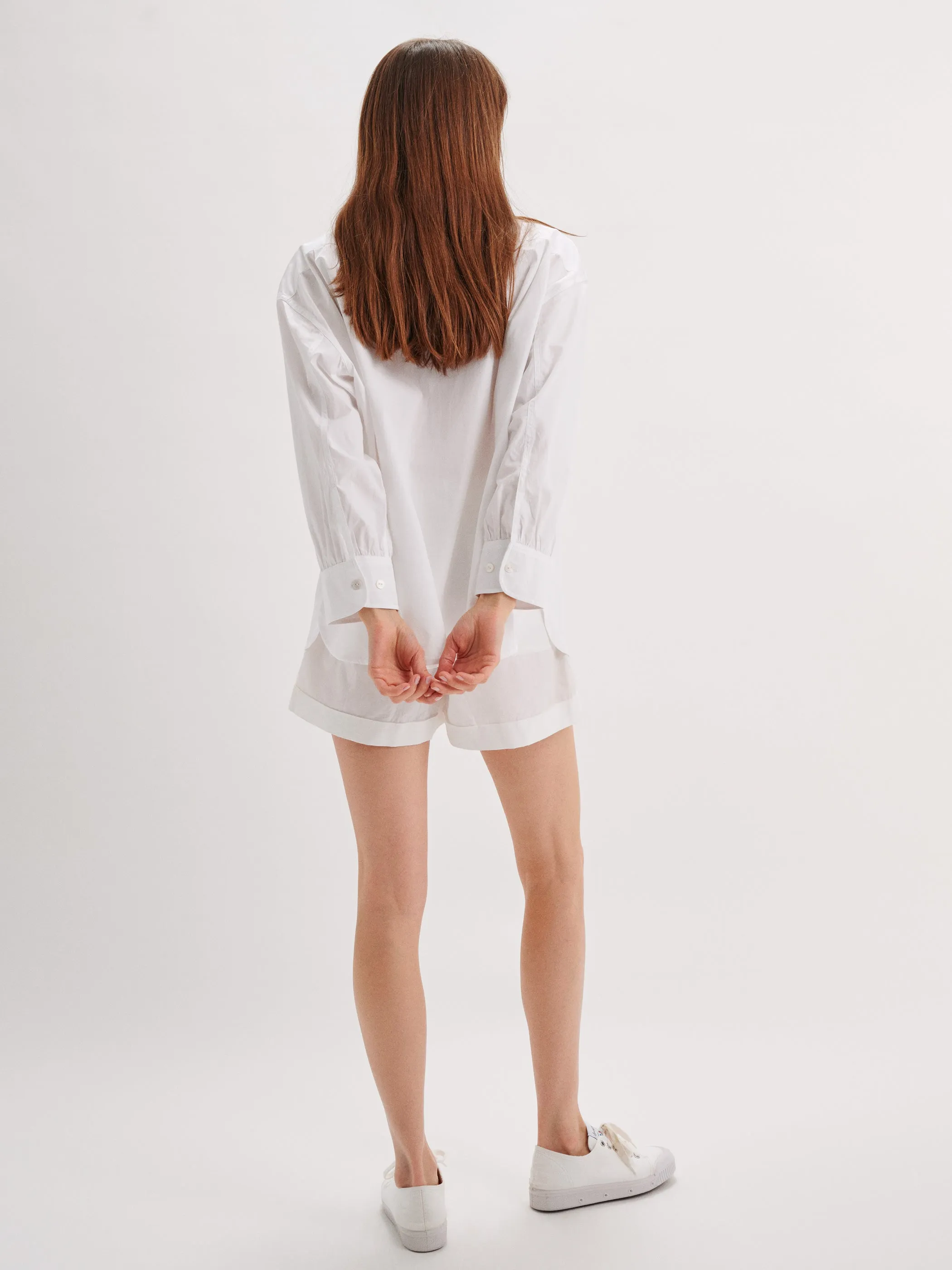 Banker Boxers in Cotton Poplin sold by Suzie Kondi product image thumbnail 4