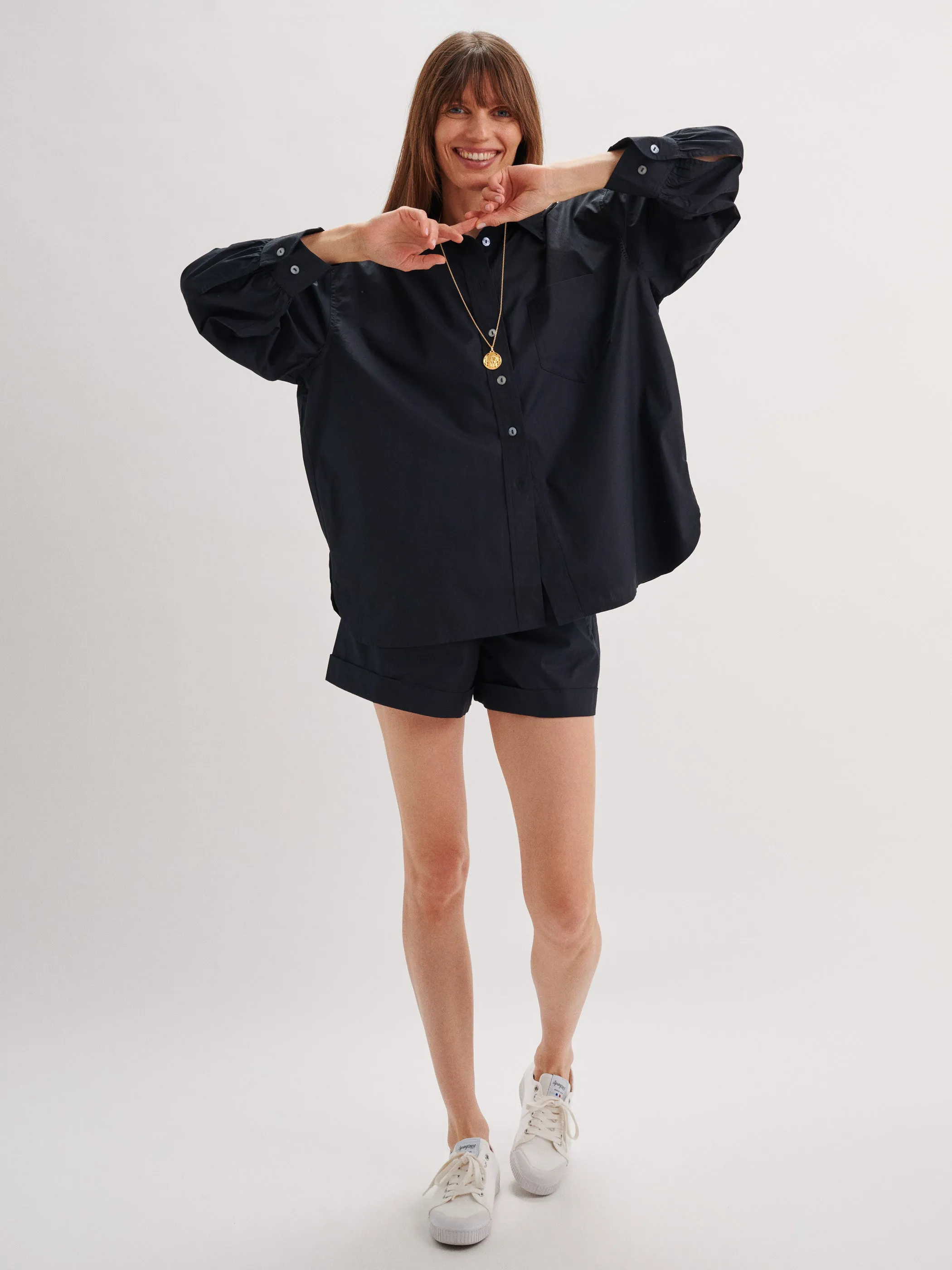 Banker Boxers in Cotton Poplin sold by Suzie Kondi product image thumbnail 2