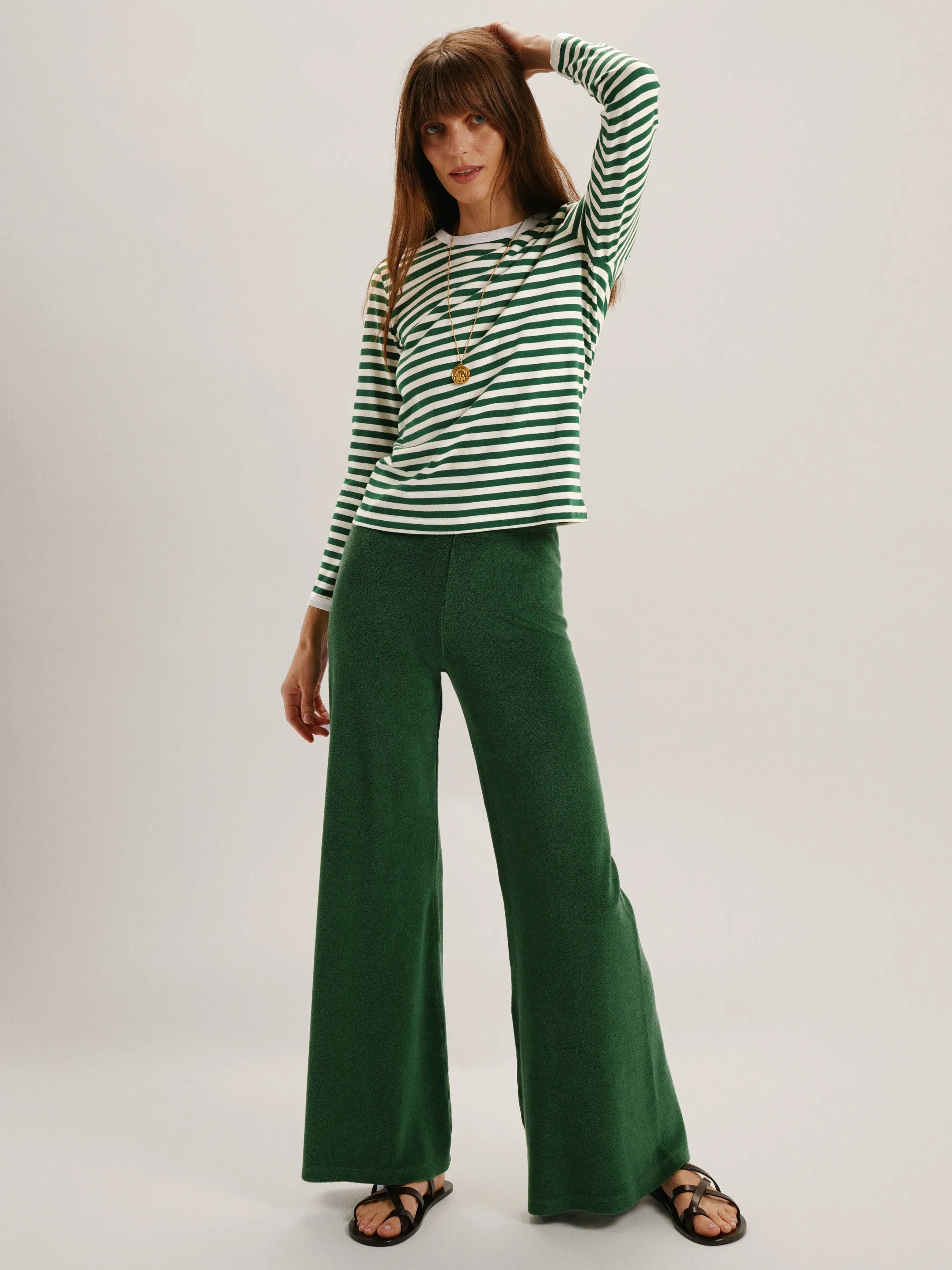 Zephyra Pants in Terry sold by Suzie Kondi product image thumbnail 2
