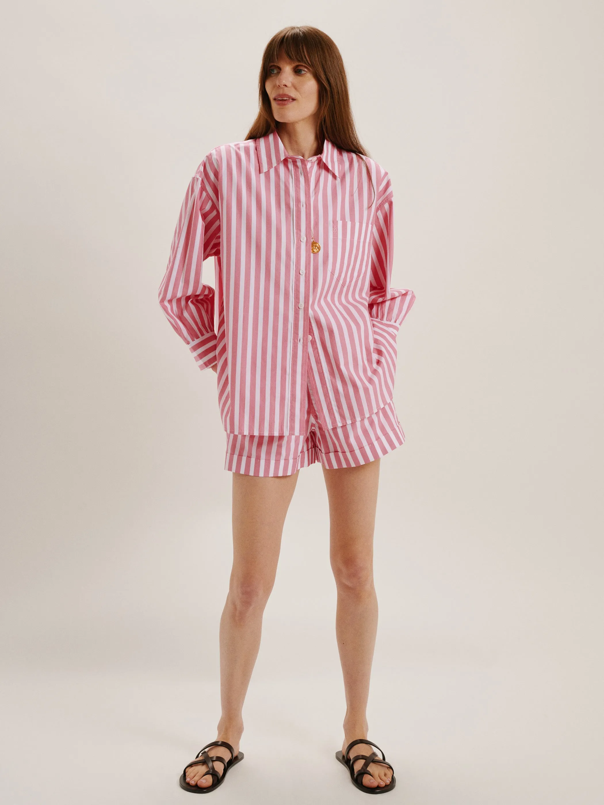 Banker Boxers in Cotton Poplin sold by Suzie Kondi product image thumbnail 4