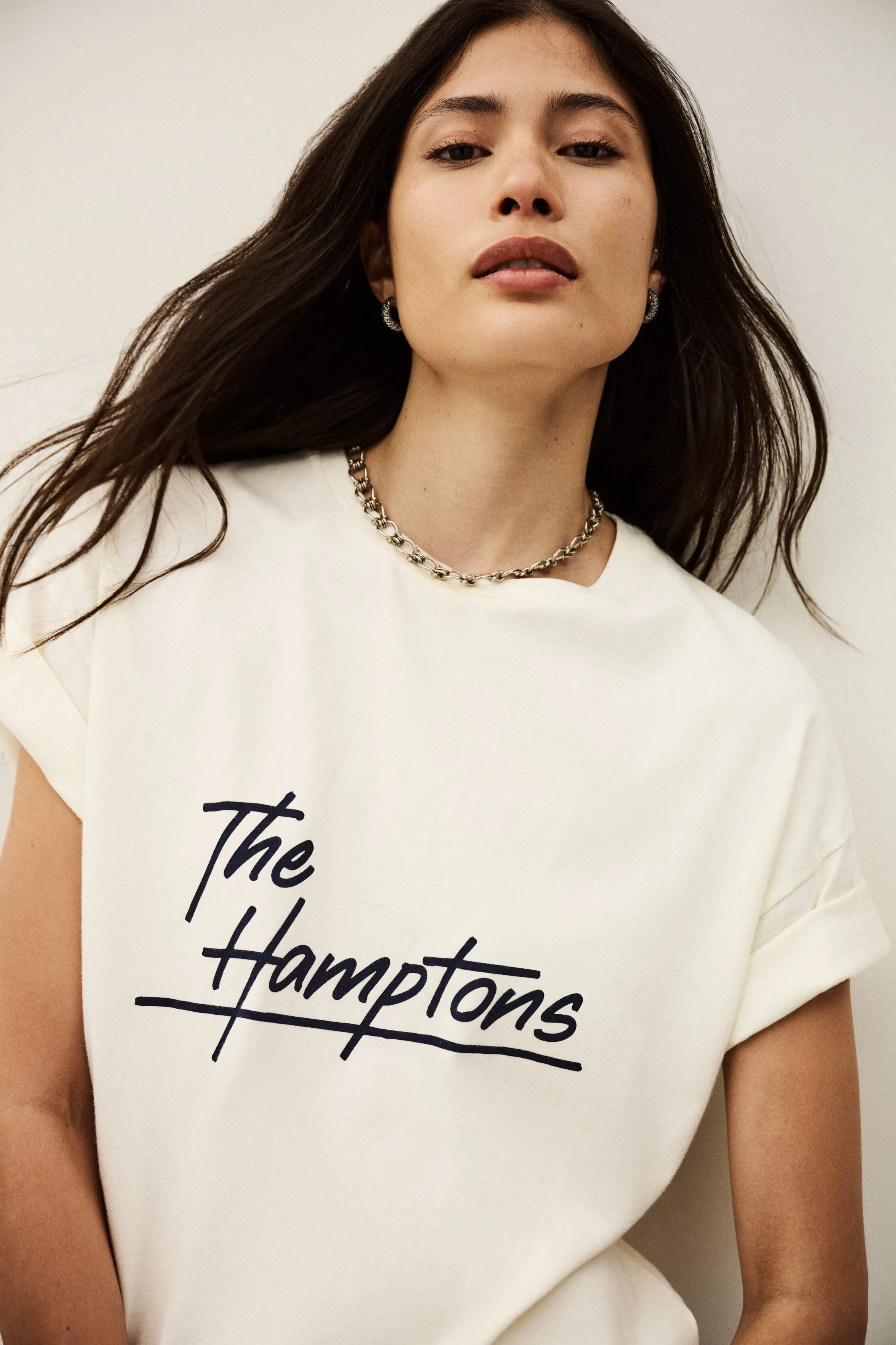 Hamptons T-Shirt in Cotton sold by Suzie Kondi product image thumbnail 2