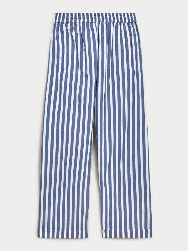 The Finance Pants in Cotton Poplin made by Suzie Kondi