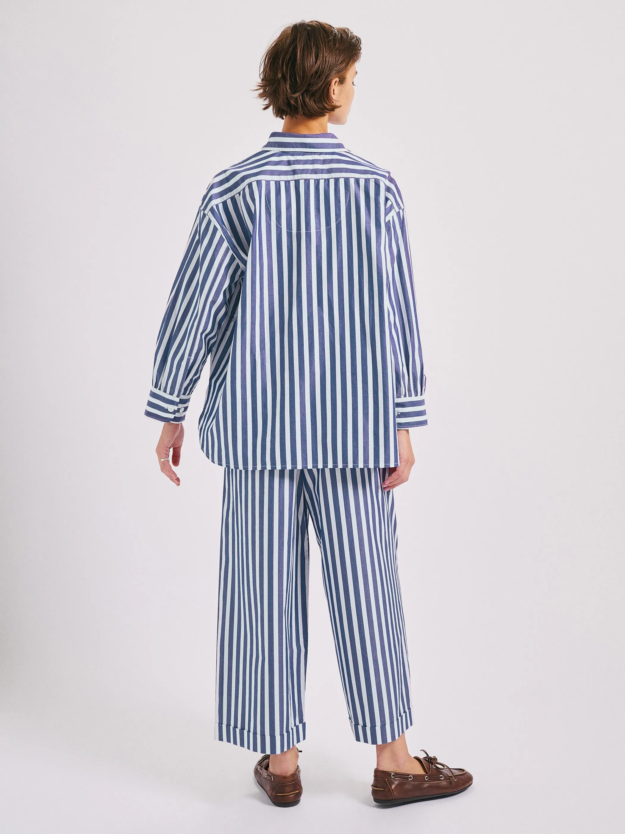 The Finance Pants in Cotton Poplin sold by Suzie Kondi product image thumbnail 3
