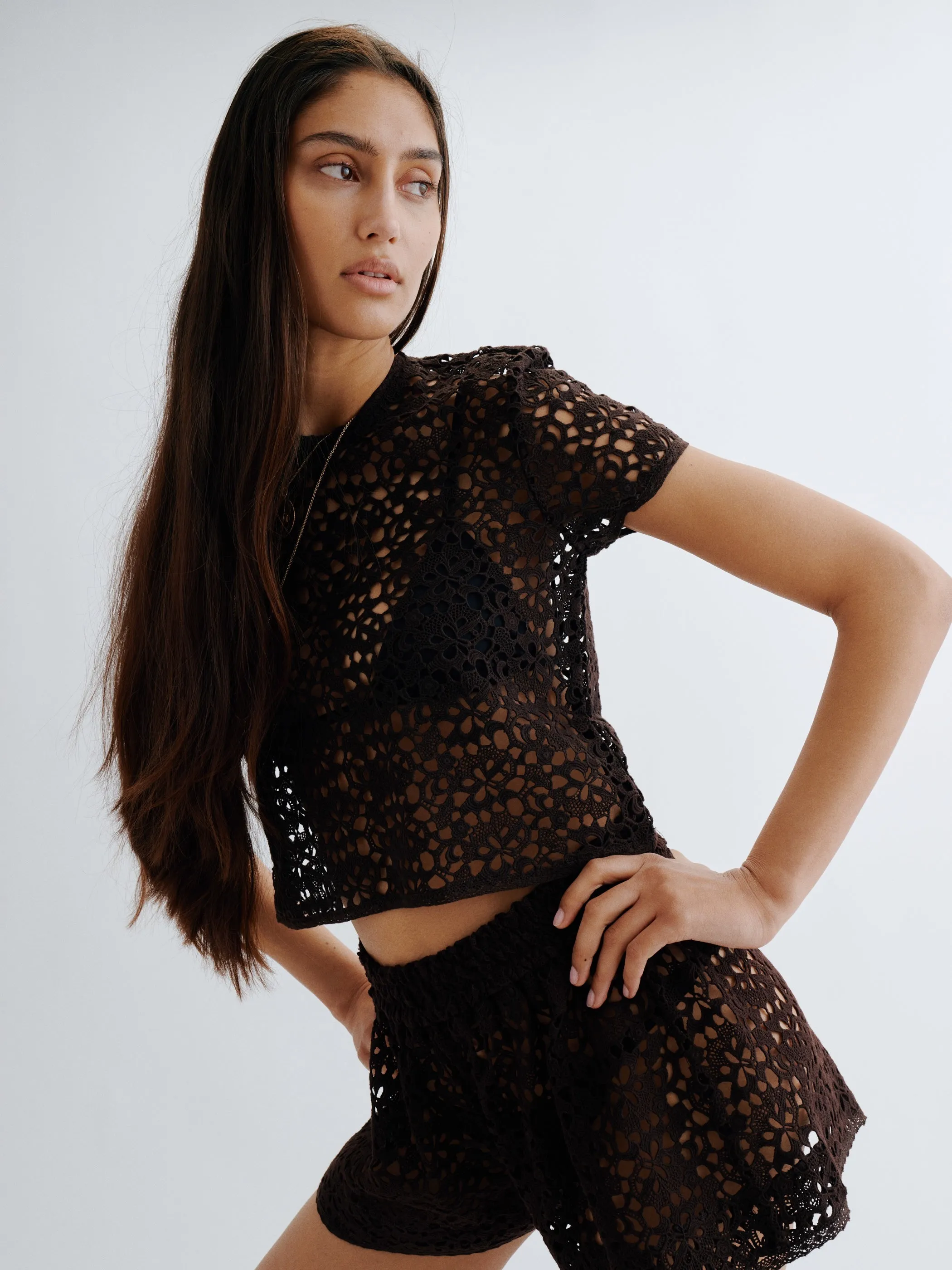 Teza Top in Lace sold by Suzie Kondi product image thumbnail 4