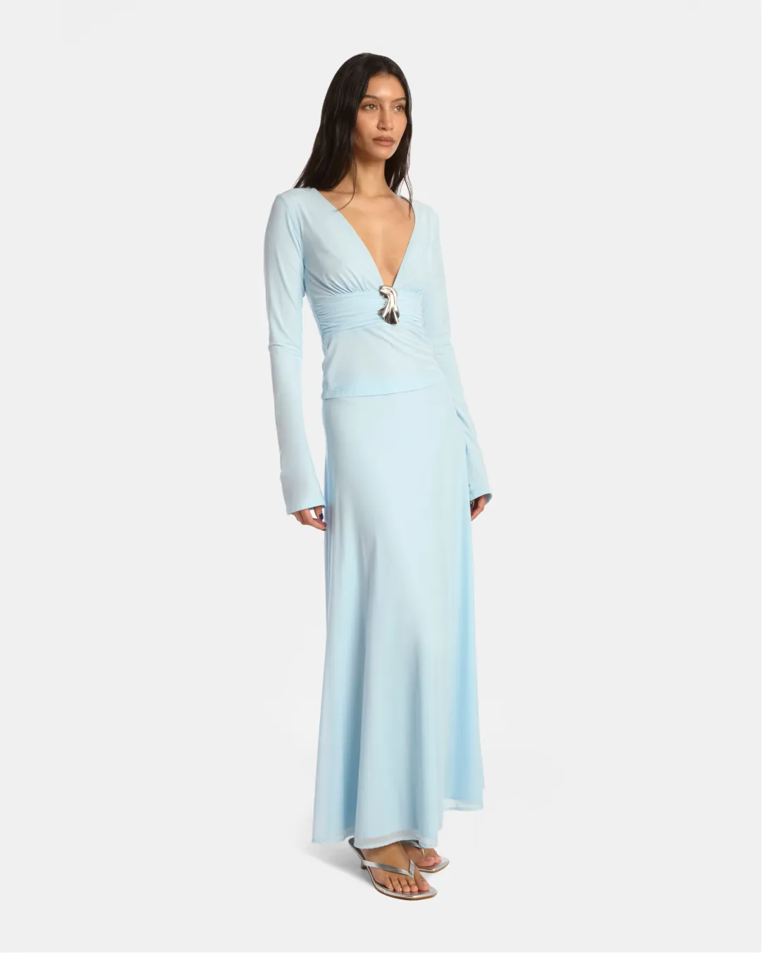 Lila Maxi Circle Skirt sold by Kate Barton product image thumbnail 4