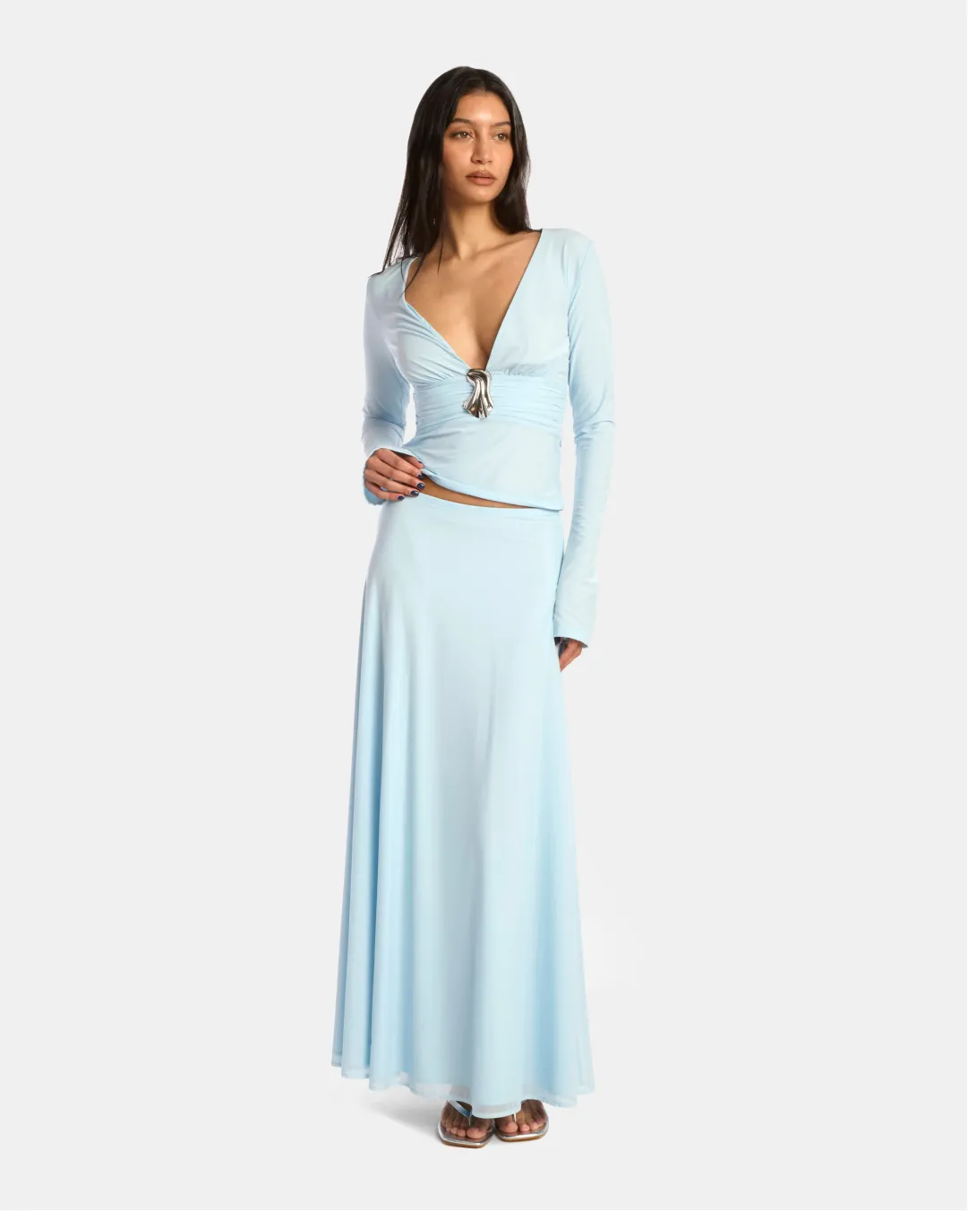 Lila Maxi Circle Skirt sold by Kate Barton product image thumbnail 2