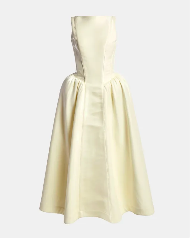 Clarissa Liquid Midi Dress made by Kate Barton