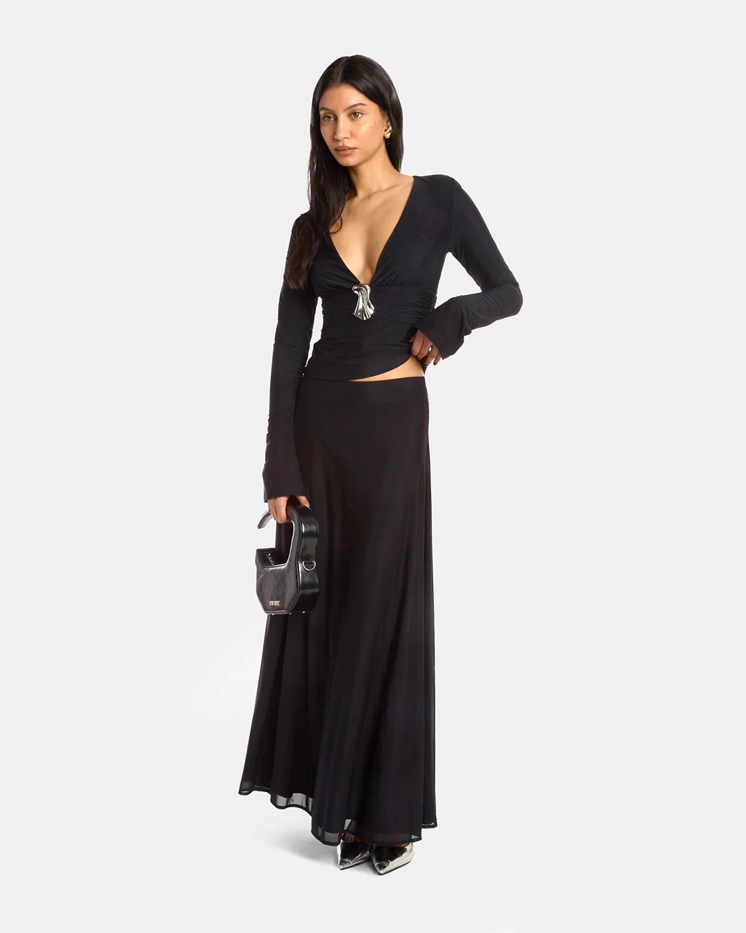 Lila V Neck Top sold by Kate Barton product image thumbnail 5