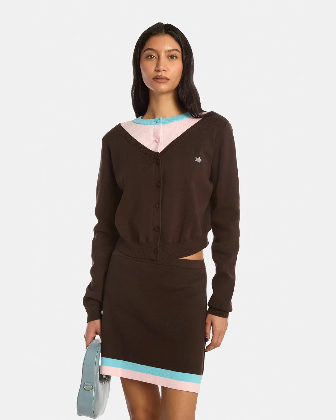 Illusion Layered Cardigan sold by Kate Barton product image thumbnail 4