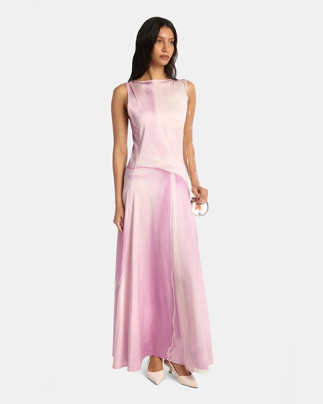 Kaia Illusion Maxi Dress sold by Kate Barton product image thumbnail 3