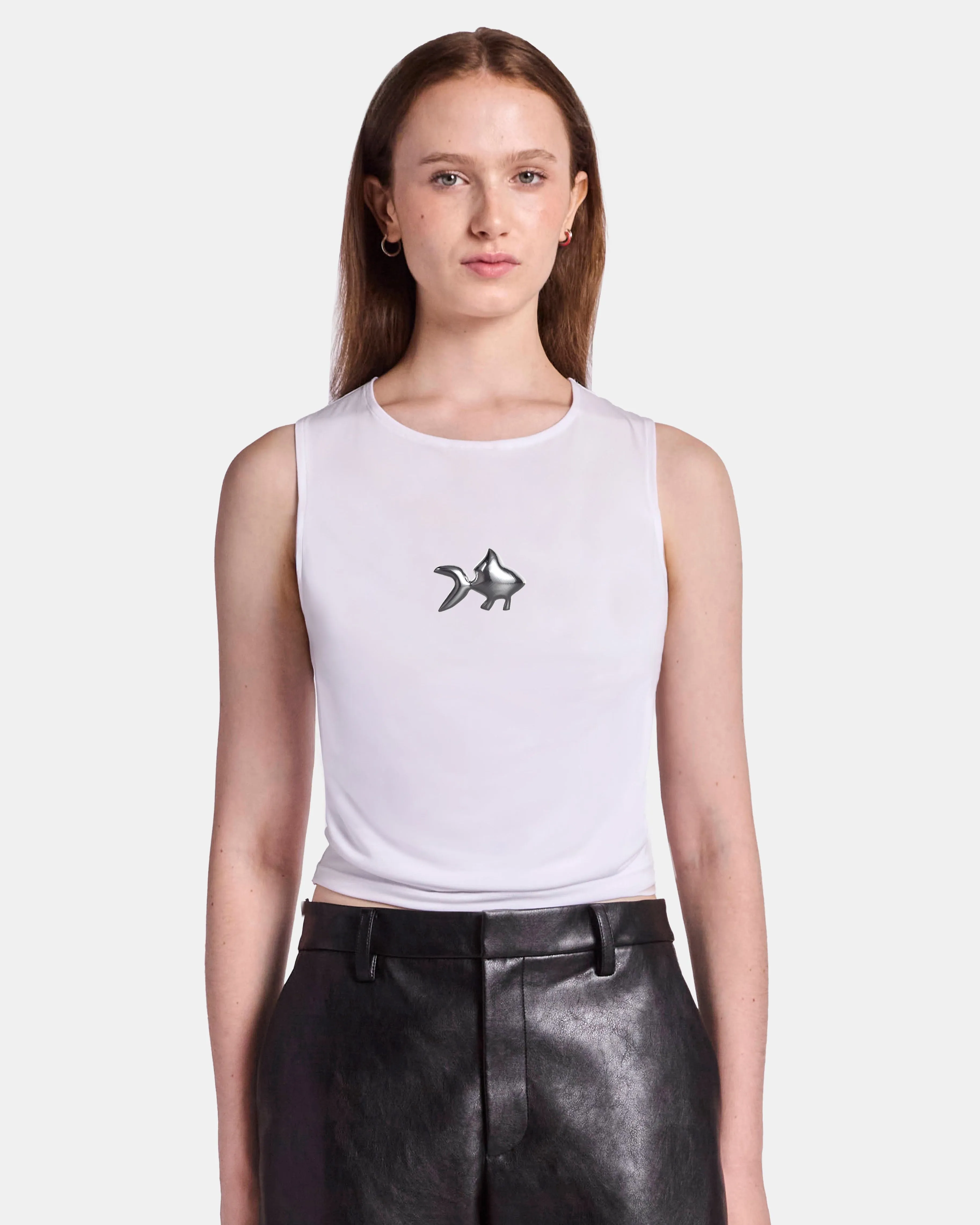 Fish Emblem Tank sold by Kate Barton product image thumbnail 4