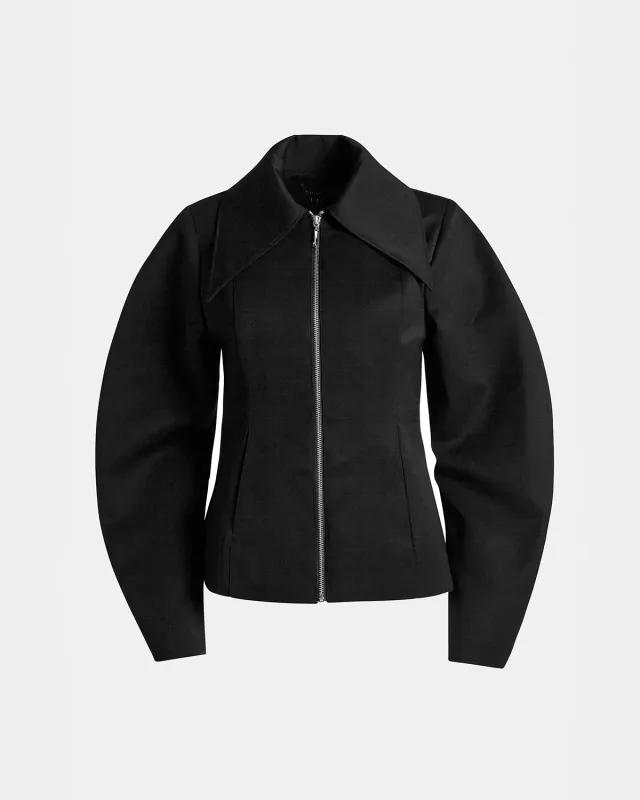 Sculpted Sleeve Fitted Jacket made by Kate Barton