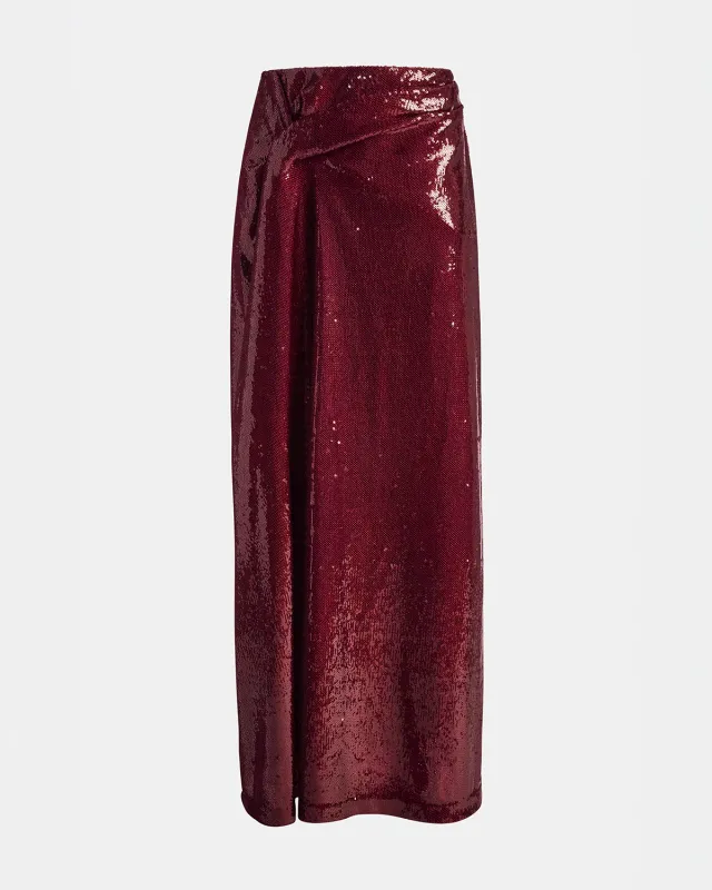 Camille Sequin Maxi Skirt made by Kate Barton