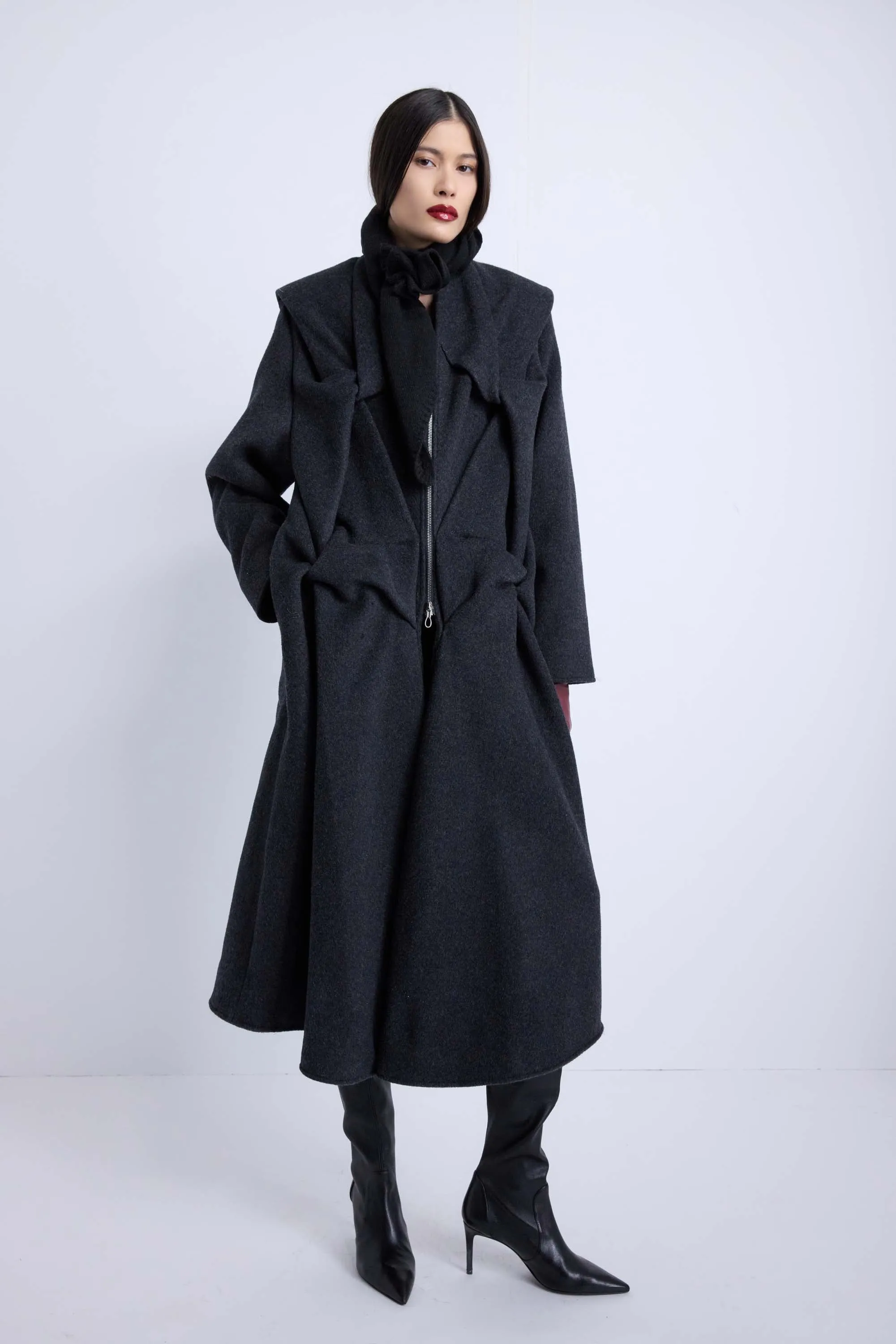 Kate Draped Coat sold by Kate Barton product image thumbnail 2