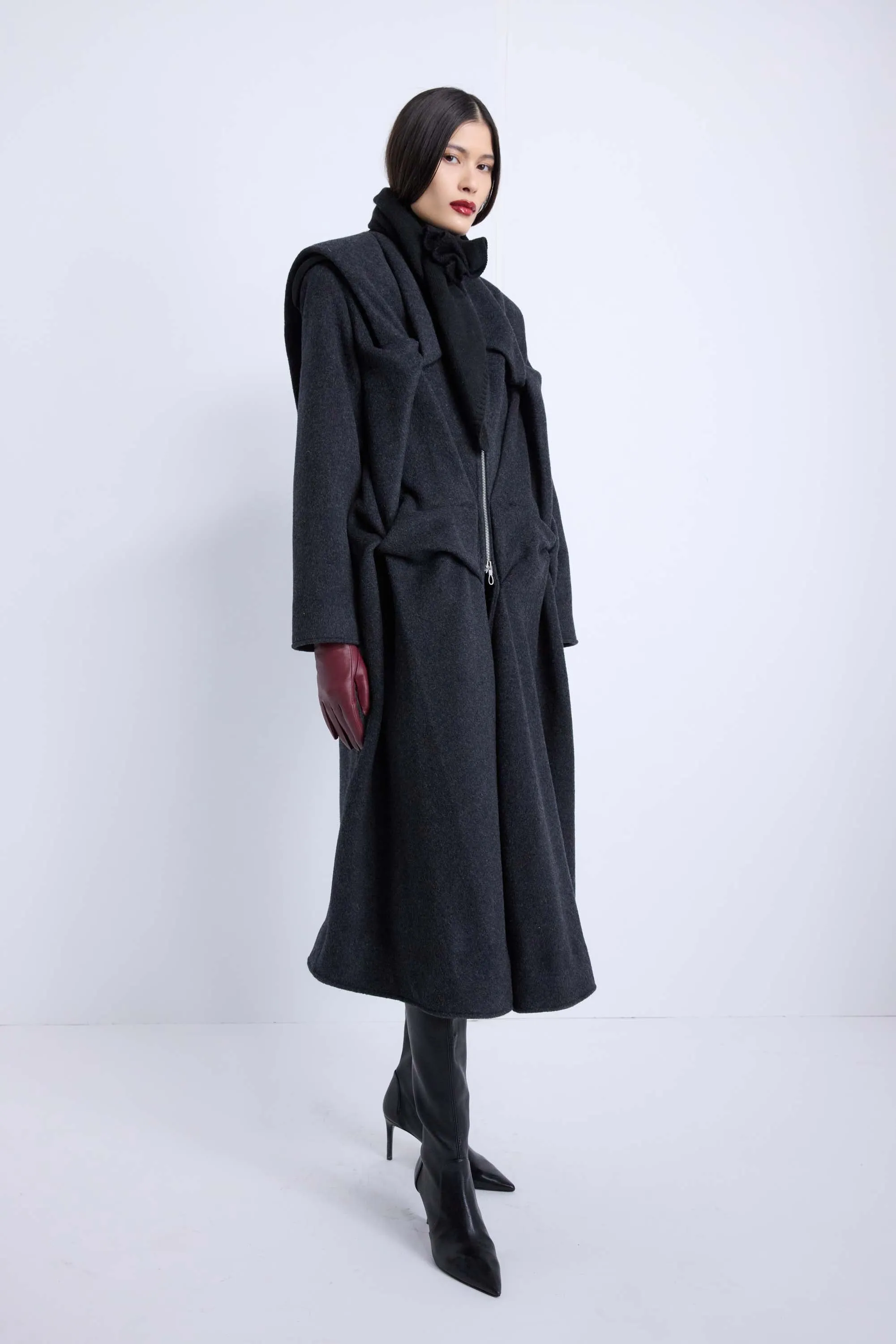 Kate Draped Coat sold by Kate Barton product image thumbnail 5