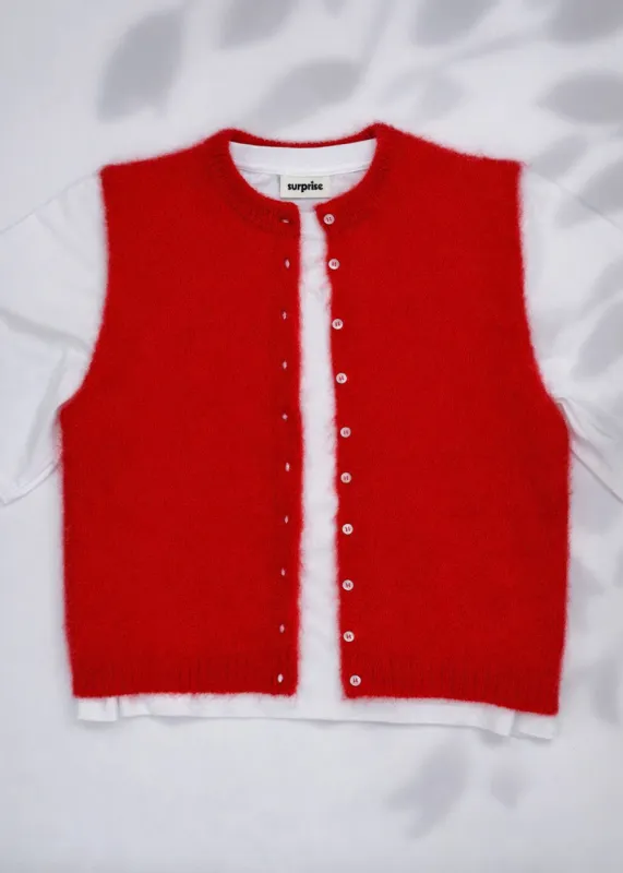 Cardigan sans manches Olivia made by Surprise