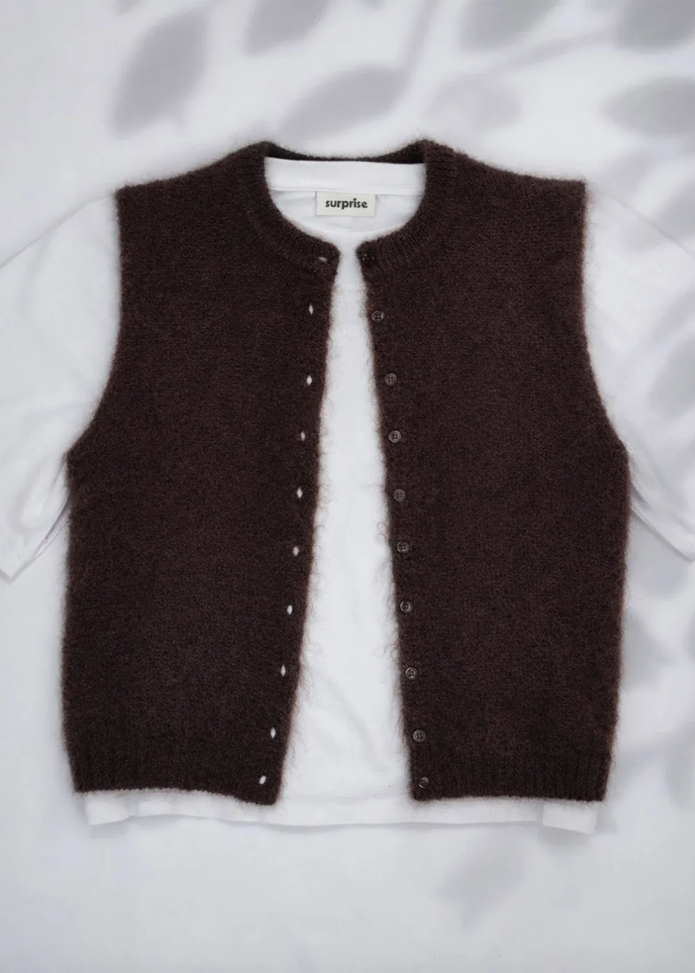 Cardigan sans manches Olivia sold by Surprise product image thumbnail 3