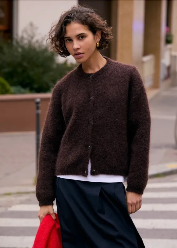 Cardigan Mohair Olivia made by Surprise