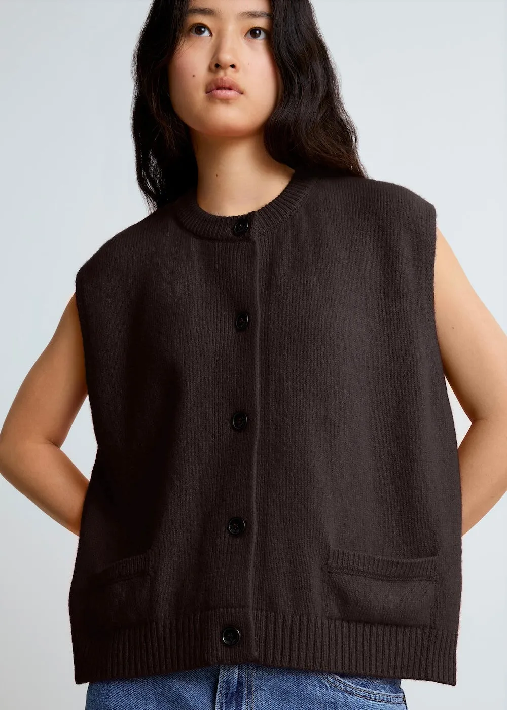 Cardigan sans manches Margaux sold by Surprise product image thumbnail 5