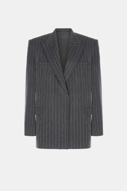 Striped Jacques Blazer made by Montsand