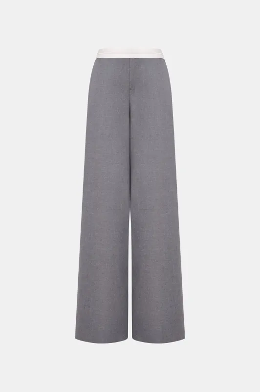 Grey Aschgrau Pants made by Montsand