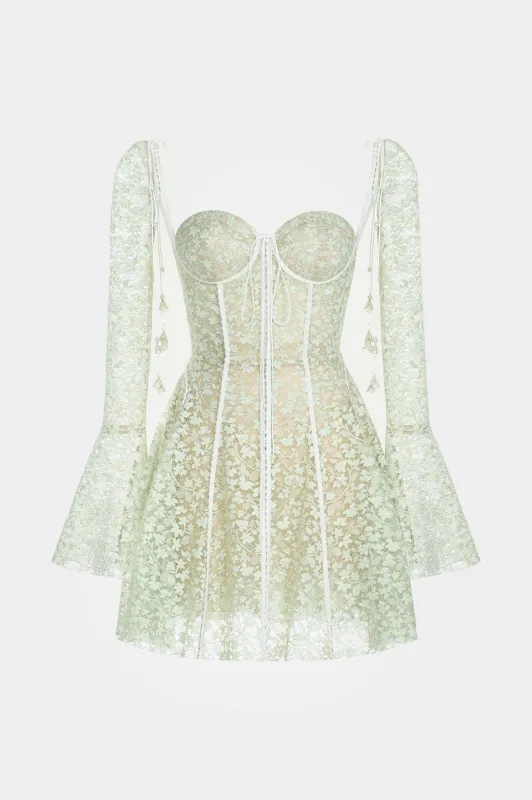 Mint Jaliyah Dress made by Montsand