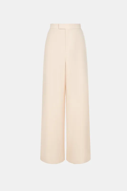 Cream Trousers made by Montsand