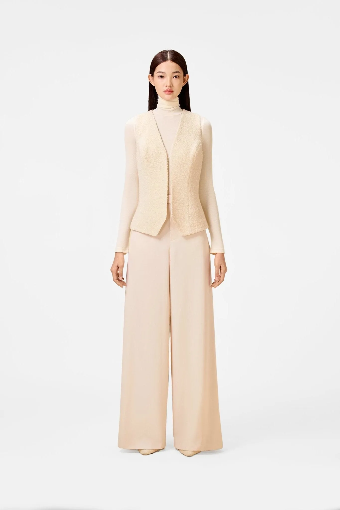 Cream Trousers sold by Montsand product image thumbnail 4