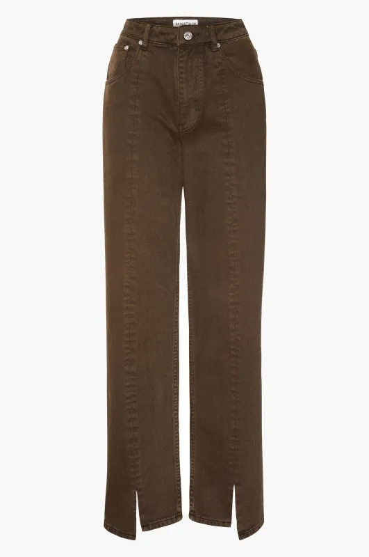 Split Hem Jeans made by Mimchik