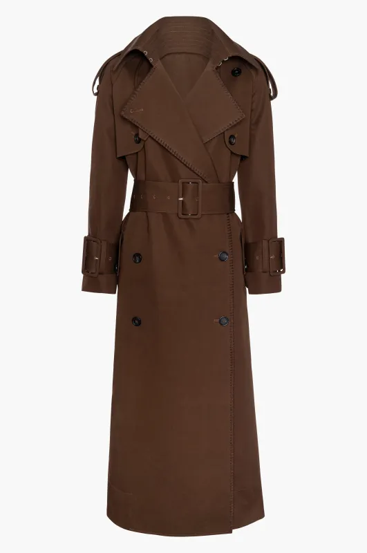 Hooded Scarf Trench made by Mimchik